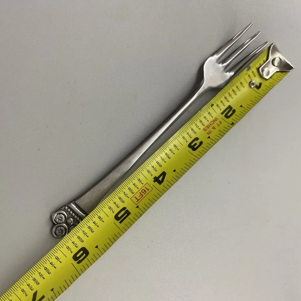 National Stainless COSTA MESA Cocktail Seafood Forks JAPAN Utensil Lot of 5